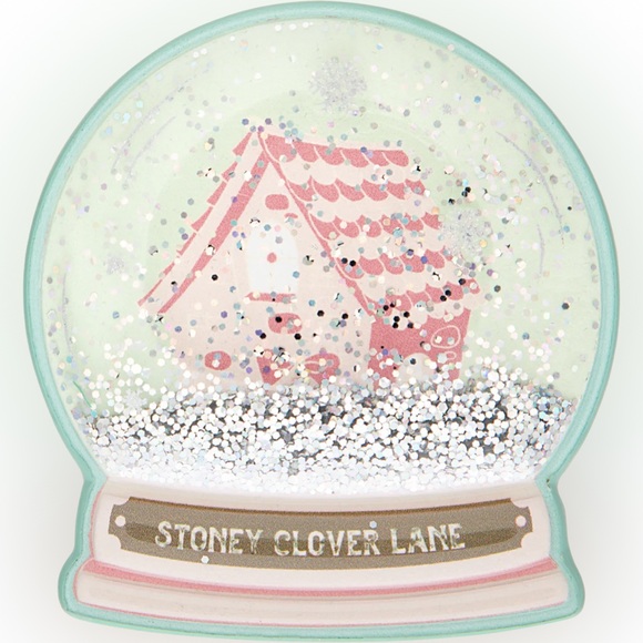 BNIP Stoney Clover Lane Glitter Snow Globe Patch - Picture 5 of 9